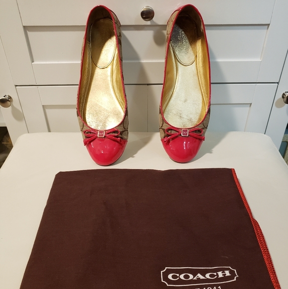 Coach Shoes Ballet Slip on Flats - Picture 4 of 7